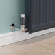 ECHO-CR-CA-LS06 - Echo Corner TRV Chrome & Anthracite Thermostatic Radiator Valve ECHO-CR-CA-LS06 - Echo Corner TRV Chrome & Anthracite Thermostatic Radiator Valve